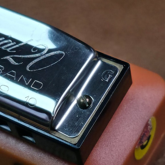 Vintage Hohner Special 20 Marine Band Harmonica Key of G Made in Germany w/ Case - Picture 6 of 10